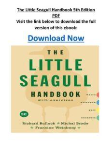 The Little Seagull Handbook 5th Edition PDF thumbnail
