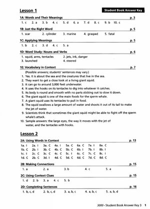 Thumbnail for Wordly Wise 3000 Book 3 Answer Key