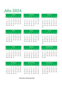 Feriados Chile 2024 thumbnail