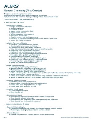 Thumbnail for Aleks Chemistry - Setting up a unit conversion