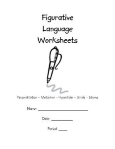 Figurative Language Worksheets thumbnail