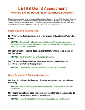 Thumbnail for Letrs Unit 3 Assessment