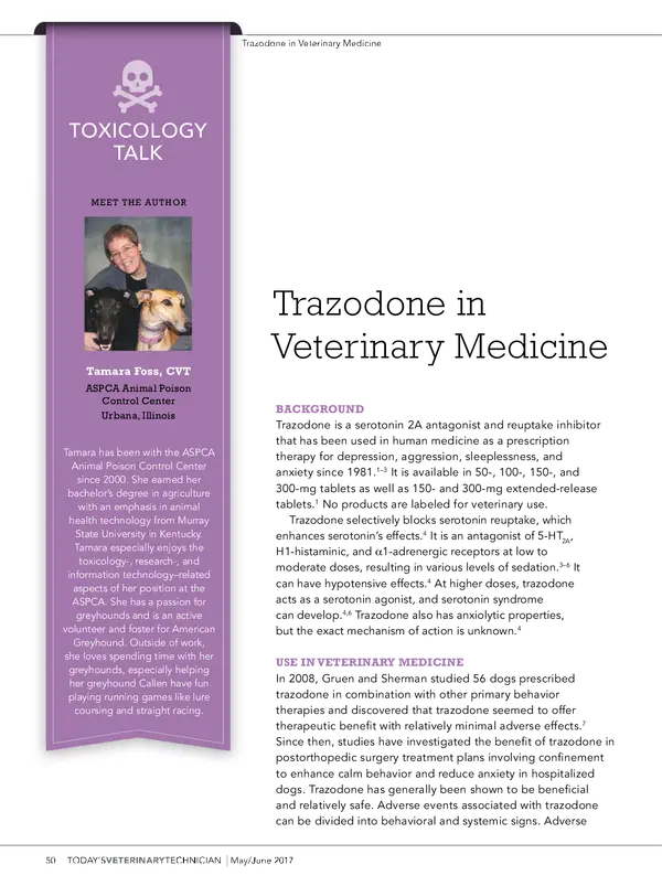 Foss Trazodone TVTechMayJune2017