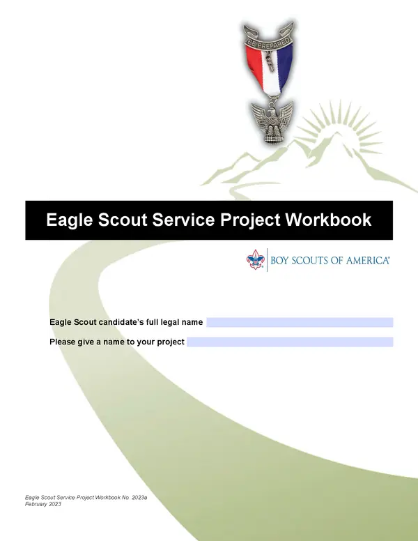 Eagle Scout Service Project Final Plan