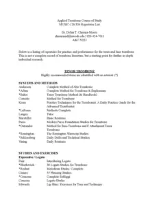 Pares Modern Pares Foundation Studies For Trombone