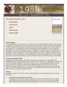 George Orwell's 1984 Book Summary