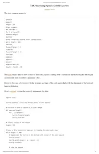 2.18.4 Increasing Squares CodeHS Answers
