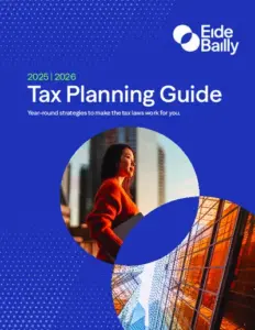 2025 2026 Eide Bailly Tax Planning Guide