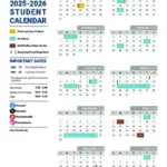 Frisco ISD Staff Calendar 2025-26