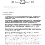 Highlands County Commission Meeting Agenda December 2020