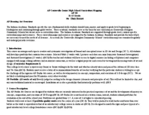AP Centerville Senior High School Curriculum Mapping AP 3D 11-12 Grade