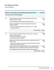 AP Biology Practice Exam