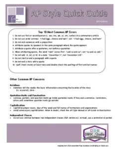 Top 10 Most Common AP Errors – AP Guide