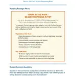 ATI TEAS Reading Bark In The Park