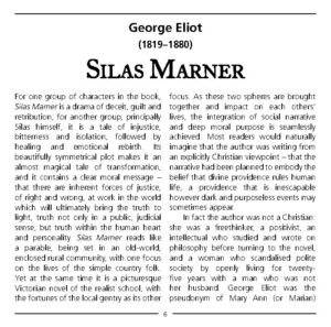 Silas Marner Novel by George Eliot