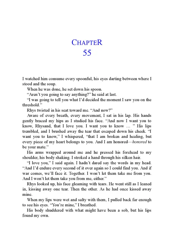 A Court of Mist and Fury Chapter 55