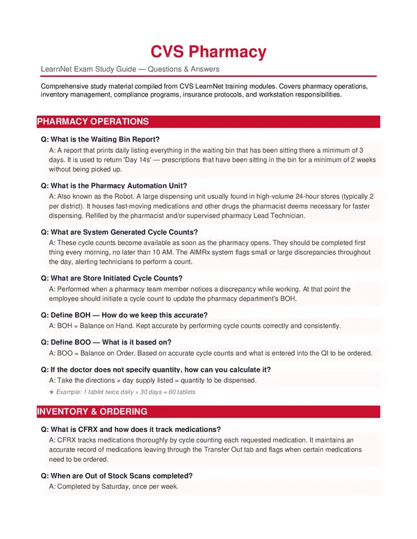 LearnNet Exam Study Guide — Questions & Answers