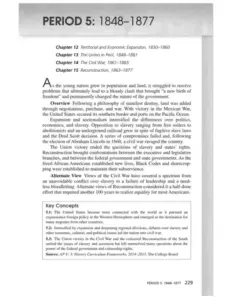 Chapter 12 Territorial and Economic Expansion, 1830-1860