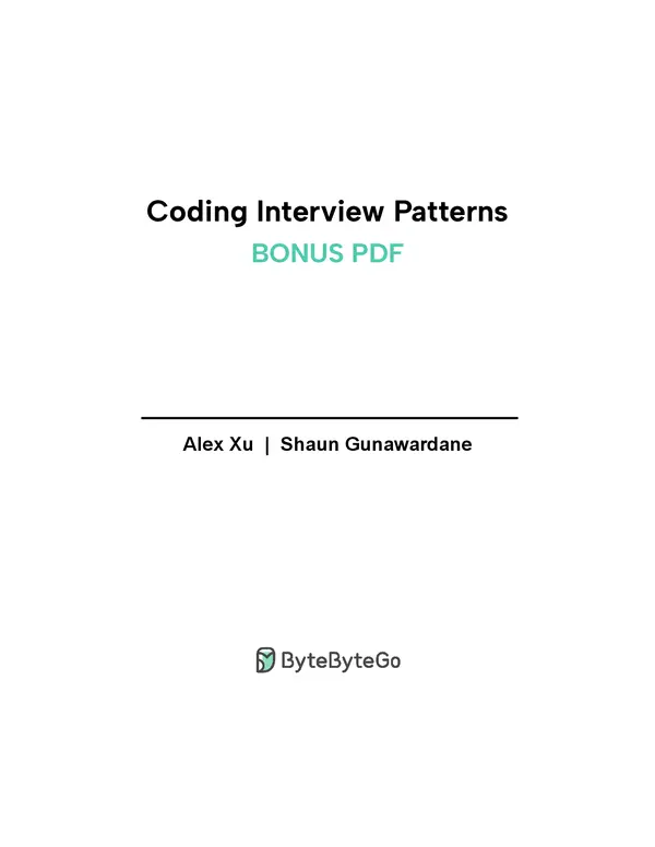 Coding Interview Patterns