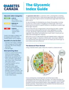 The Glycemic Index Guide