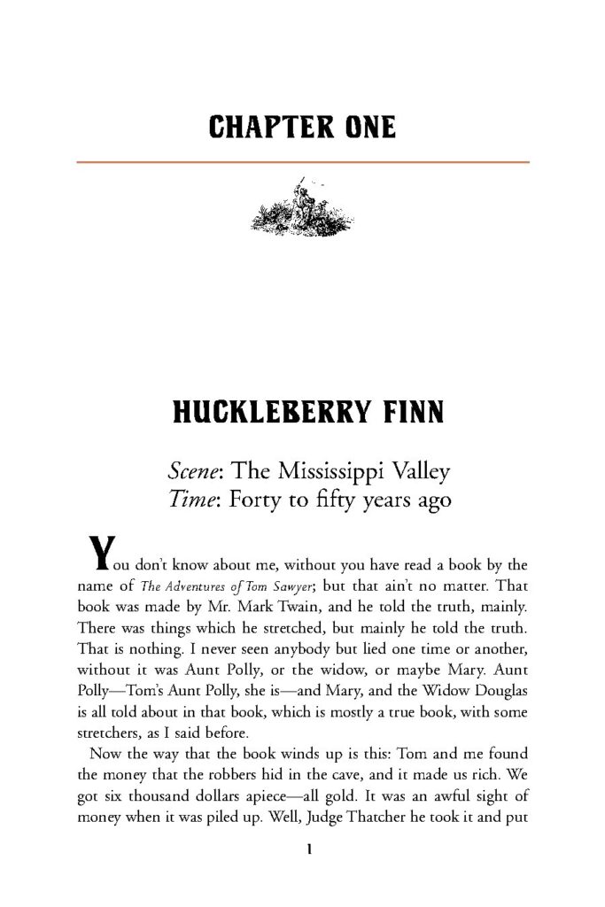 Adventures of Huckleberry Finn Novel by Mark Twain