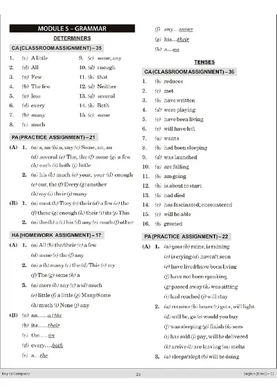 BBC Compacta Grammar Solutions 1