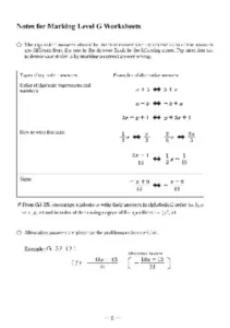 Kumon Level G Answers