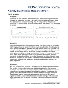 Activity 2.1.2 Response Sheet Answers
