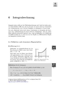 Integralrechnung by G. Hoever