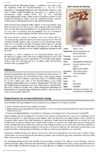 Man's Search for Meaning