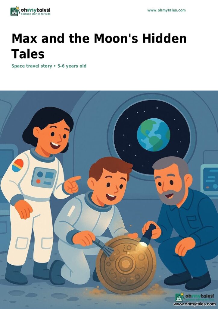 Max and the Moon's Hidden Tales by Oh My Tales