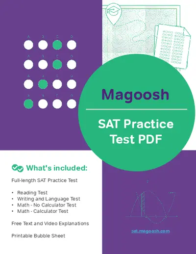 Magoosh SAT Practice Test PDF