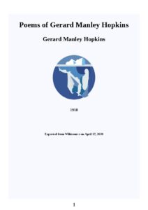 Poems of Gerard Manley Hopkins