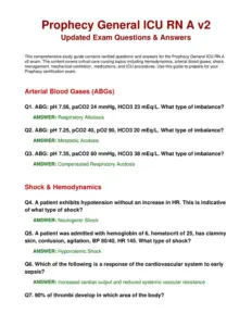 Prophecy General ICU RN A v2