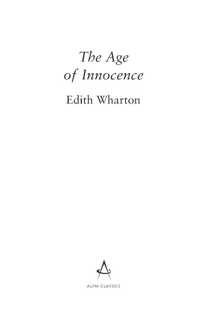 The Age of Innocence Novel by Edith Wharton