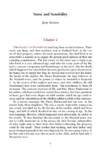 Sense and Sensibility Novel by Jane Austen