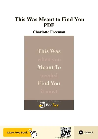 This Was Meant To Find You PDF