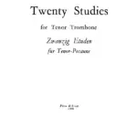 George Maxted 20 Studies For Tenor Trombone