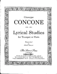 CONCONE (1801 1861) Lyrical Studies