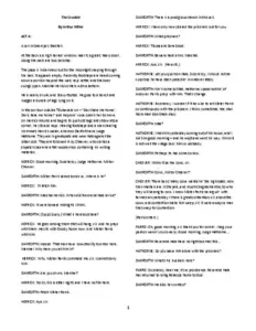 ACT 4 of The Crucible By Arthur Miller