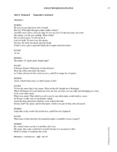 Act2 scene 2 Romeo and Juliet