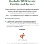 Free Wonderlic Sample Test Questions and Answers