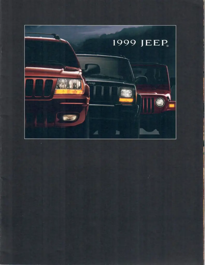 1999 Jeep Sales Brochure