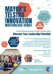 2026 Mayor’s Telstra Future Leaders Workshop Sunshine Coast