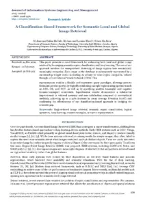 A Classification-Based Framework for Semantic Image Retrieval