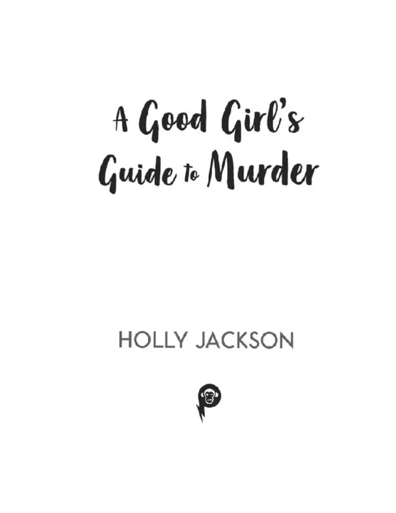 A Good Girl's Guide to Murder by Holly Jackson