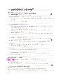 A Level Inheritance Study Guide for Biology Students