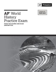AP World History CED Practice Exam 2024 Edition