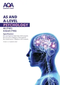 AQA AS and A-Level Psychology Specification 2025