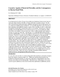 Causative Agents of Bacterial Mortality in Marine Ecosystems